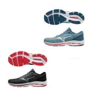 Mizuno 美津濃 慢跑鞋 Wave Kizuna 3 男鞋 黑 銀 回彈 運動鞋 J1GC2216-02 歷史價格詳細信息