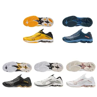 Mizuno Wave Lightning Z7 [V1GA220021] 男女 排球鞋 運動 訓練 緩震 止滑 丈青 歷史價格詳細信息