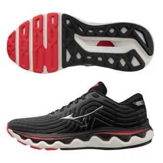 Mizuno 美津濃 慢跑鞋 Wave Horizon 6 男鞋 藍 銀 緩震 運動鞋 J1GC2226-22 歷史價格詳細信息