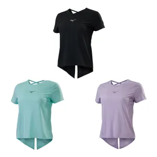 【MIZUNO 美津濃】女路跑短袖T恤 J2TAB20109（黑） 歷史價格詳細信息