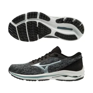 Mizuno 美津濃 慢跑鞋 Wave Kizuna 3 男鞋 黑 銀 回彈 運動鞋 J1GC2216-02 歷史價格詳細信息