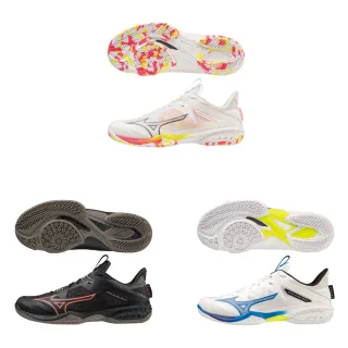 Mizuno 美津濃 羽球鞋 Wave Claw NEO 2 寬楦 男鞋 黑 橘 桌球鞋 室內運動 回彈 71GA2270-25 歷史價格詳細信息