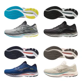 Mizuno 美津濃 男款 慢跑鞋 WAVE RIDER 27 SSW 一般型 超寬楦 灰綠- J1GC237604 歷史價格詳細信息