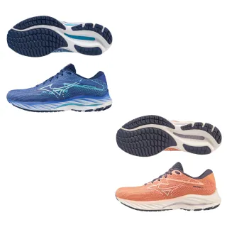 Mizuno 美津濃 女款 慢跑鞋 WAVE RIDER 27 一般型 -米灰橘- J1GD230326 歷史價格詳細信息
