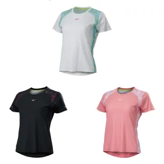 【MIZUNO 美津濃】女款路跑短袖T恤 K2TAB70109（黑） 歷史價格詳細信息