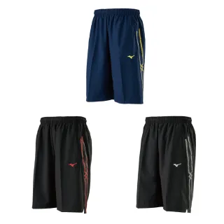 Mizuno 平織短褲 [32TBA05581] 男 短褲 平織 運動褲 休閒 舒適 拉鍊口袋 藍 歷史價格詳細信息