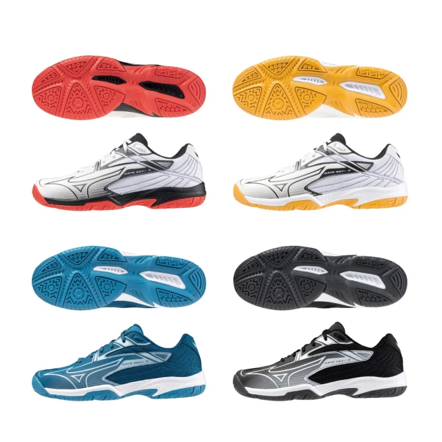 Mizuno Gate Sky Plus 4 [71GA242103] 男女 羽球鞋 寬楦 室內 運動 基本款 白黑紅 歷史價格詳細信息