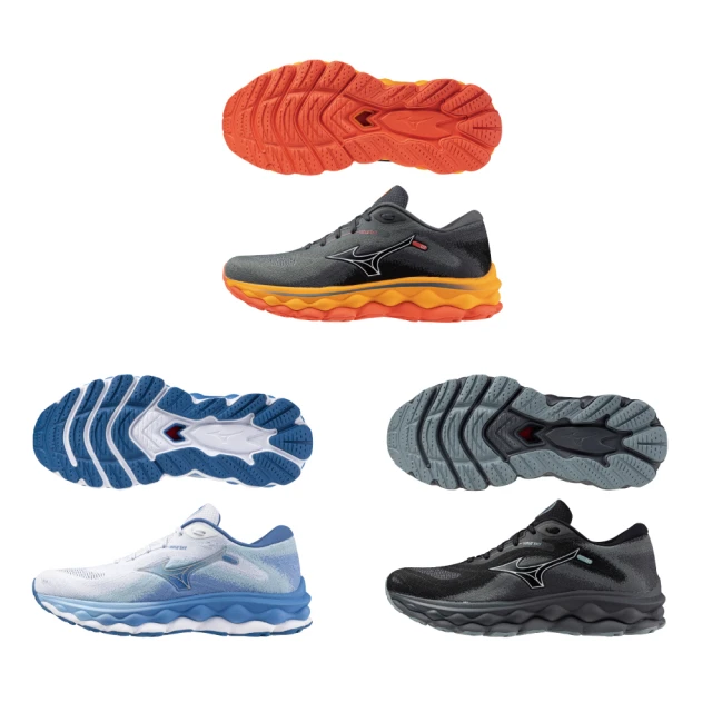 Mizuno 美津濃 慢跑鞋 Wave Sky 7 超寬楦 男鞋 灰 黃 頂級回彈 ENERZY CORE中底 J1GC2311-01 歷史價格詳細信息