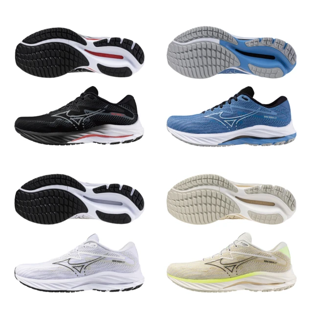 Mizuno 美津濃 男款 慢跑鞋 WAVE RIDER 27 SSW 一般型 超寬楦 灰綠- J1GC237604 歷史價格詳細信息