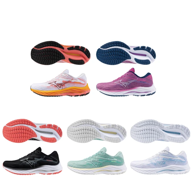 Mizuno 美津濃 女款 慢跑鞋 WAVE RIDER 27 一般型 -米灰橘- J1GD230326 歷史價格詳細信息