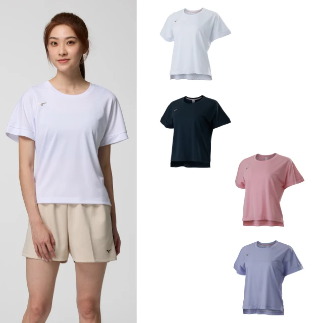 Mizuno 美津濃 女款 短袖 POLO衫 吸汗速乾 抗紫外線 刺繡LOGO -灰黑- 32TA171509 歷史價格詳細信息