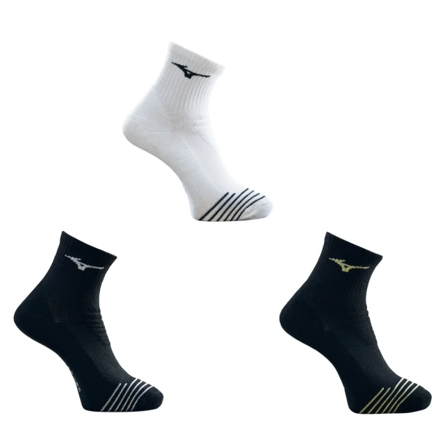 Mizuno 美津濃 男子 運動厚底踝襪  運動襪 舒適 襪子 -黑紅- 32TX170297 歷史價格詳細信息