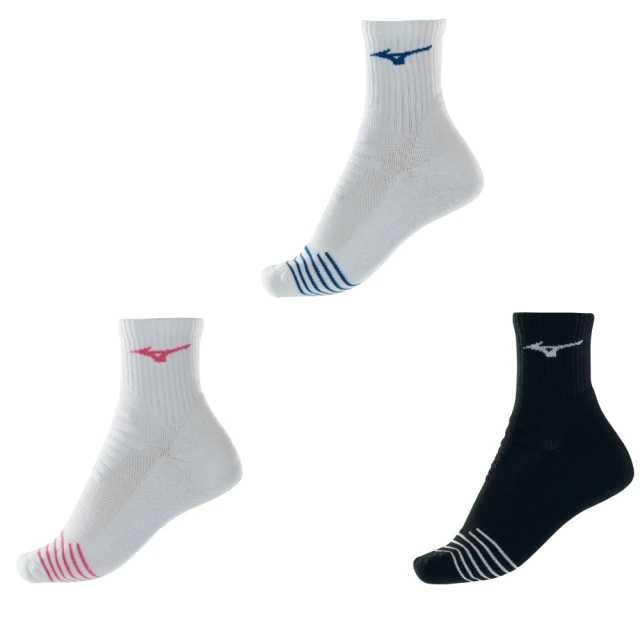 Mizuno 美津濃 女子 運動厚底踝襪  運動襪 舒適 襪子 - 2款 歷史價格詳細信息