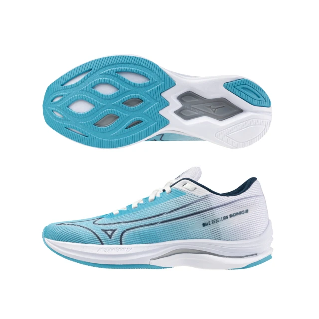 【美津濃MIZUNO】WAVE REBELLION SONIC 一般型寬楦男款路跑鞋 J1GC232752 歷史價格詳細信息