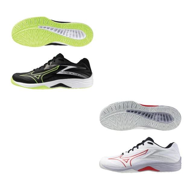 Mizuno 美津濃 男女 排球鞋 THUNDER BLADE -羽球鞋 羽排鞋 -黑- V1GA217001 歷史價格詳細信息