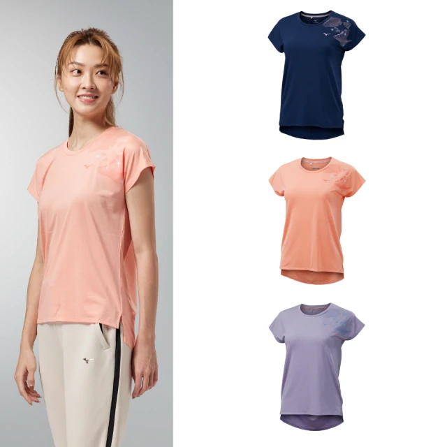 【MIZUNO 美津濃】女路跑短袖T恤 J2TAB20109（黑） 歷史價格詳細信息