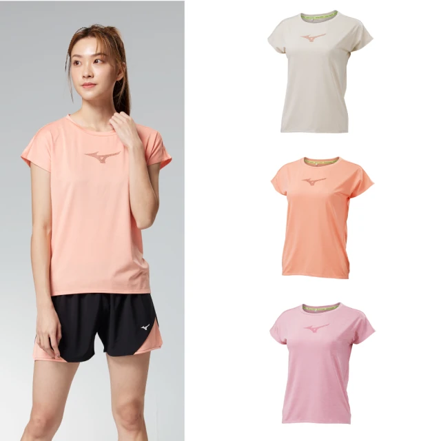 【MIZUNO 美津濃】女路跑短袖T恤 J2TAB20109（黑） 歷史價格詳細信息