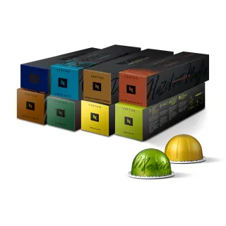 Nespresso Vertuo 探索組合-完美饗宴咖啡80顆組 (8條/盒;僅適用於Nespresso Vertuo系列膠囊咖啡機) 歷史價格詳細信息