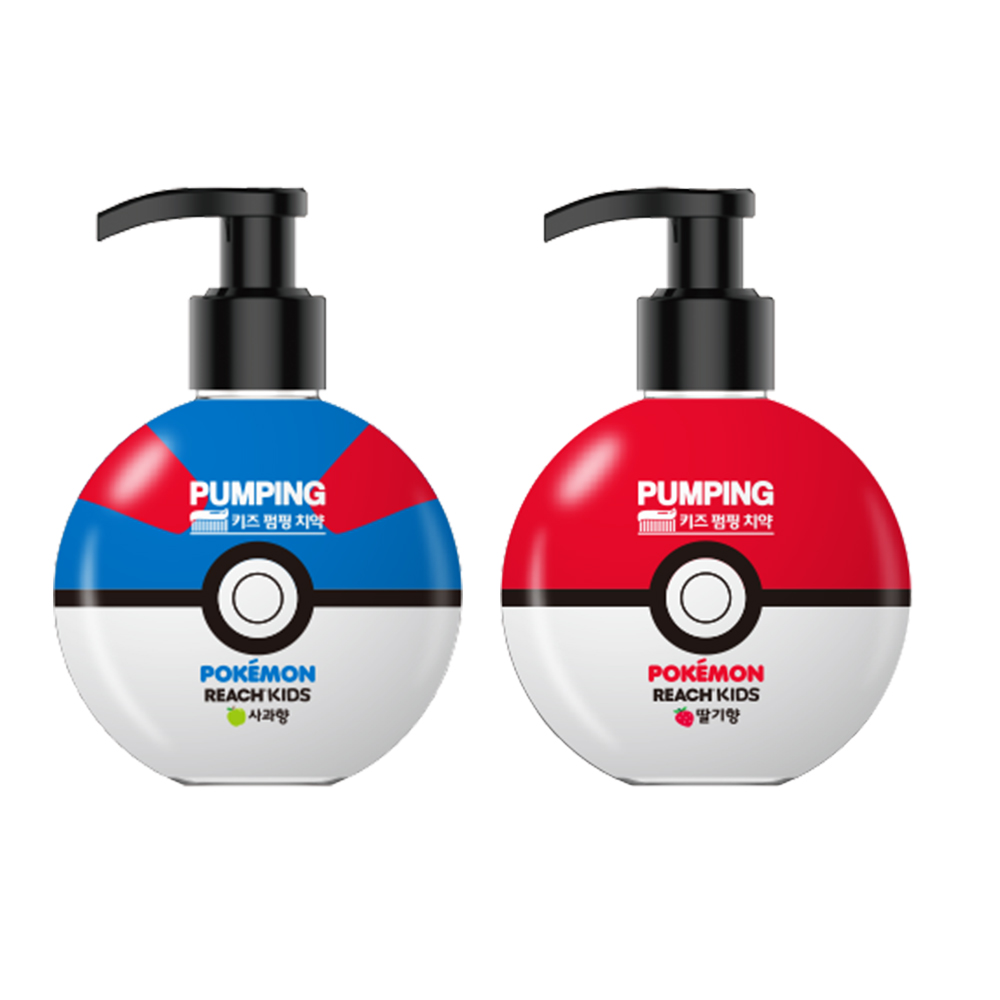 麗奇寶可夢按壓式兒童蘋果牙膏牙刷組 歷史價格詳細信息