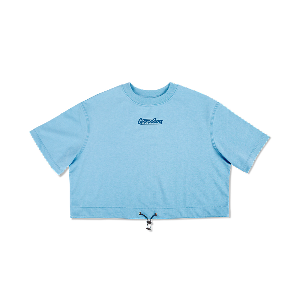【富邦悍將】Guardians x Fighters聯名主題LOGO TEE(寶藍_S-XL) 歷史價格詳細信息