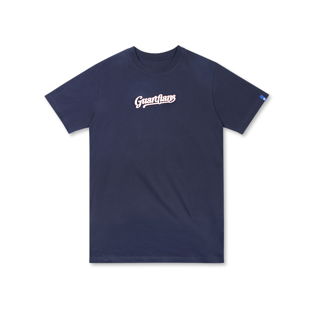 【富邦悍將】Guardians x Fighters聯名主題LOGO TEE(寶藍_S-XL) 歷史價格詳細信息