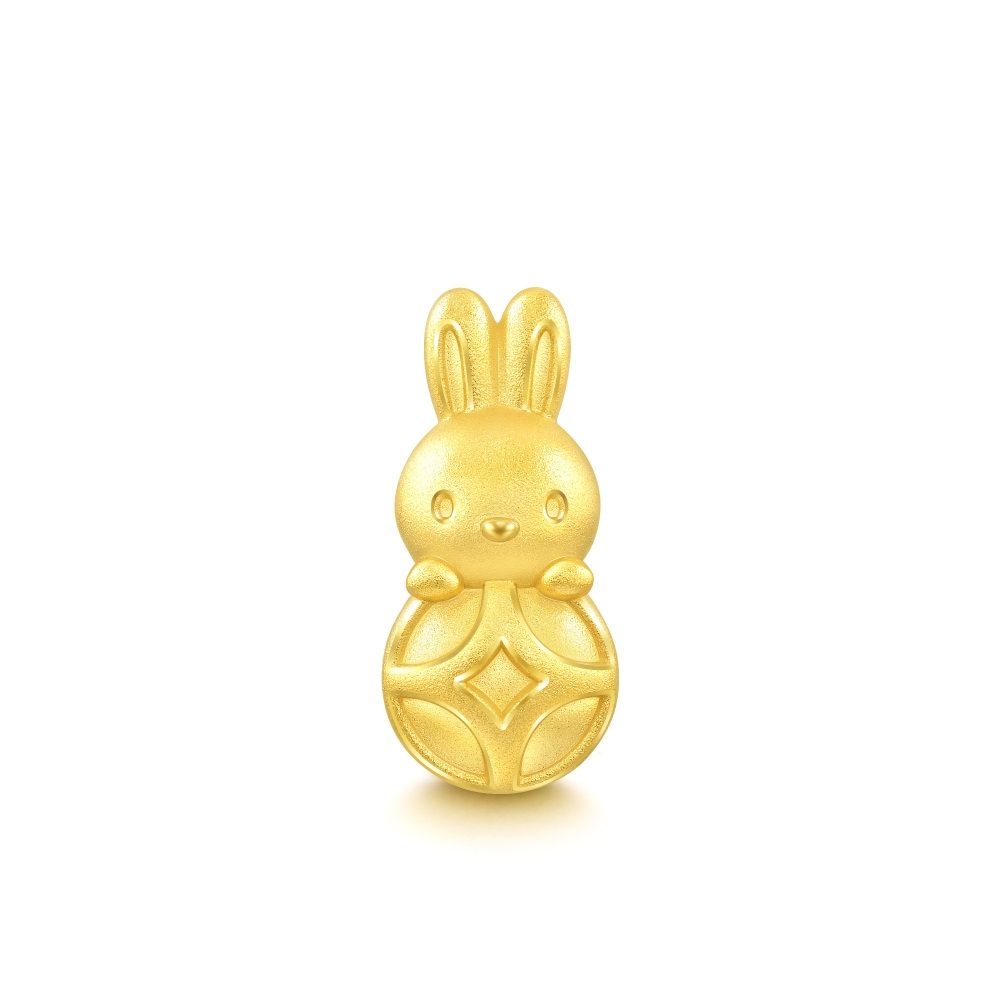 點睛品 Charme Mini 好運兔 黃金串珠 歷史價格詳細信息