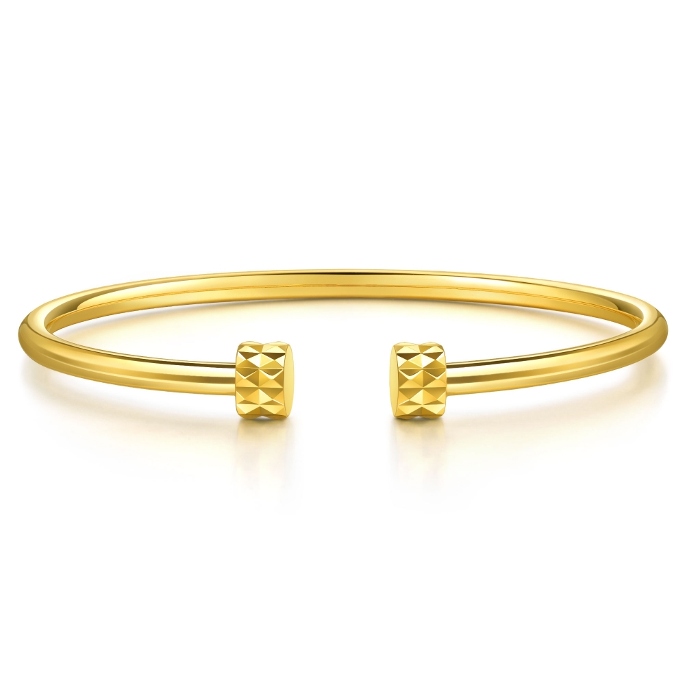 點睛品 亮鏡金 雙子星 黃金手鍊_計價黃金 歷史價格詳細信息