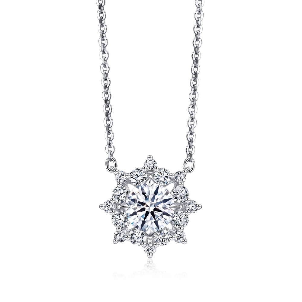 點睛品 Infini Love Diamond IGI 30分 光環 鉑金鑽石項鍊 歷史價格詳細信息