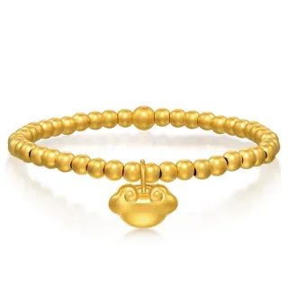 點睛品 彌月如意雲 黃金手鍊_計價黃金 歷史價格詳細信息