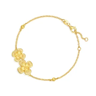 【點睛品】丁香花 婚嫁黃金耳環_計價黃金(一對) 歷史價格詳細信息