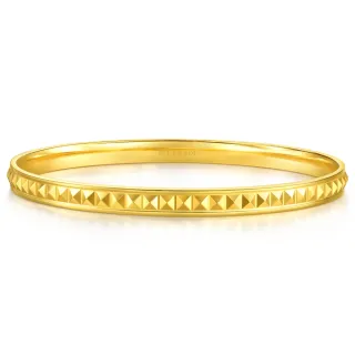 點睛品 亮鏡金 立體幾何 黃金耳環(一對) 歷史價格詳細信息