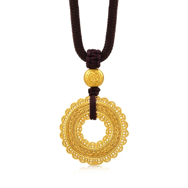 點睛品 鏤空線圈 黃金項鍊_計價黃金 歷史價格詳細信息