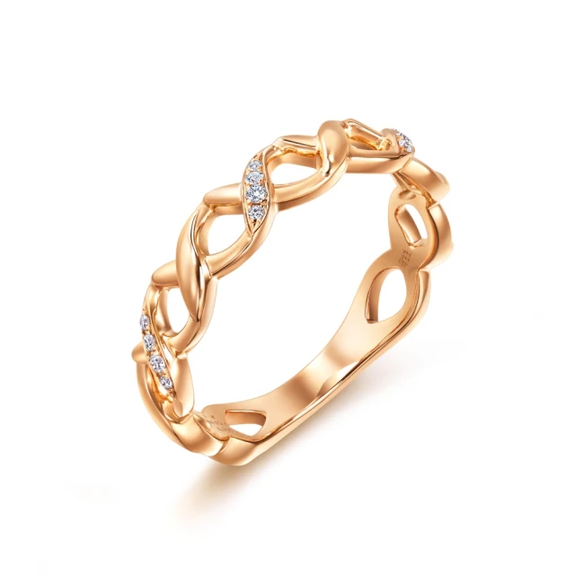 點睛品 比彼心 18K玫瑰金鑽石耳環(一對) 歷史價格詳細信息