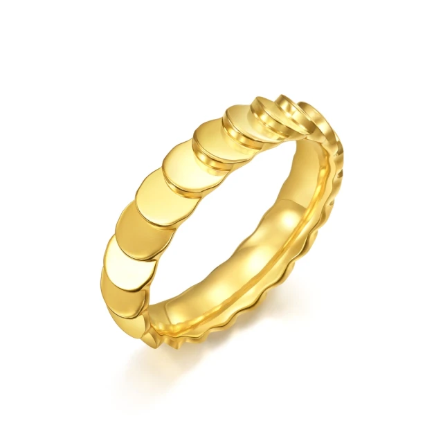 點睛品 立體幾何 18K玫瑰金手鐲 歷史價格詳細信息