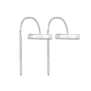 長條耳環圓臉顯瘦女韓版個性幾何長方體耳釘網紅飾品 歷史價格詳細信息