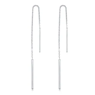 長條耳環圓臉顯瘦女韓版個性幾何長方體耳釘網紅飾品 歷史價格詳細信息