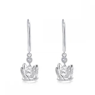 點睛品 V&A 18K白金皇冠鑽石項鍊 歷史價格詳細信息