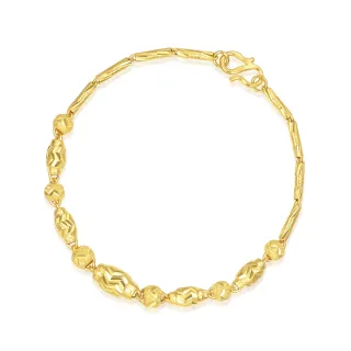 點睛品 時尚蝴蝶結黃金手鍊/手環_計價黃金 歷史價格詳細信息