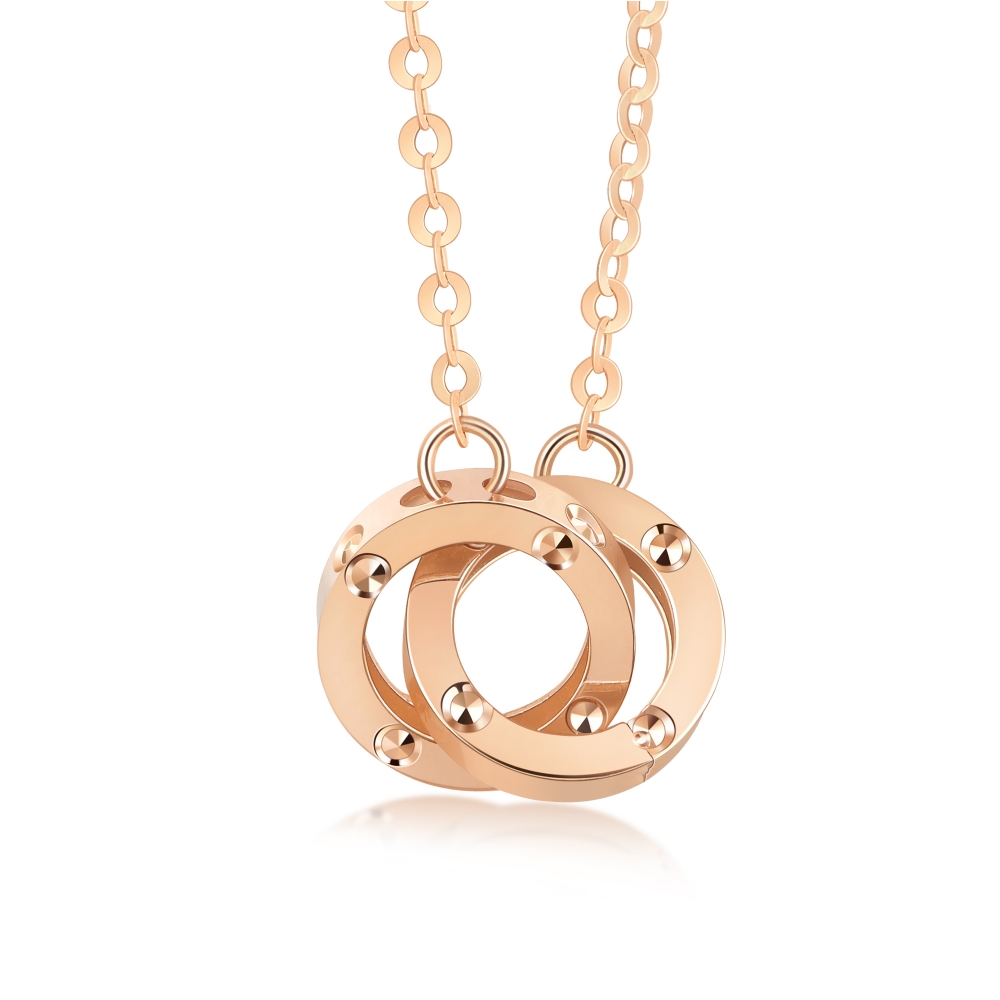 【點睛品】全18K Daily Luxe 鏤空蝶羽 珍珠貝母18K玫瑰金項鍊 歷史價格詳細信息