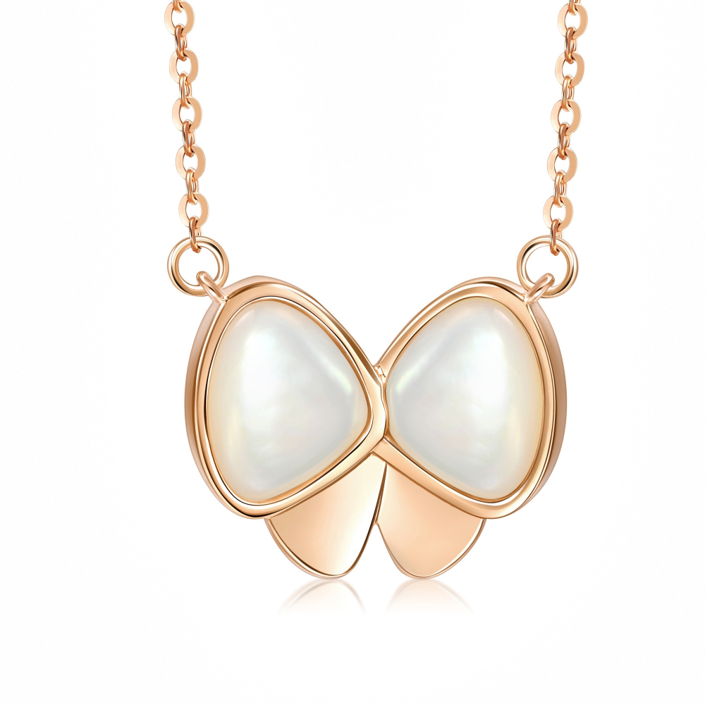 點睛品 優雅玫瑰 珍珠黃金吊墜_計價黃金 歷史價格詳細信息