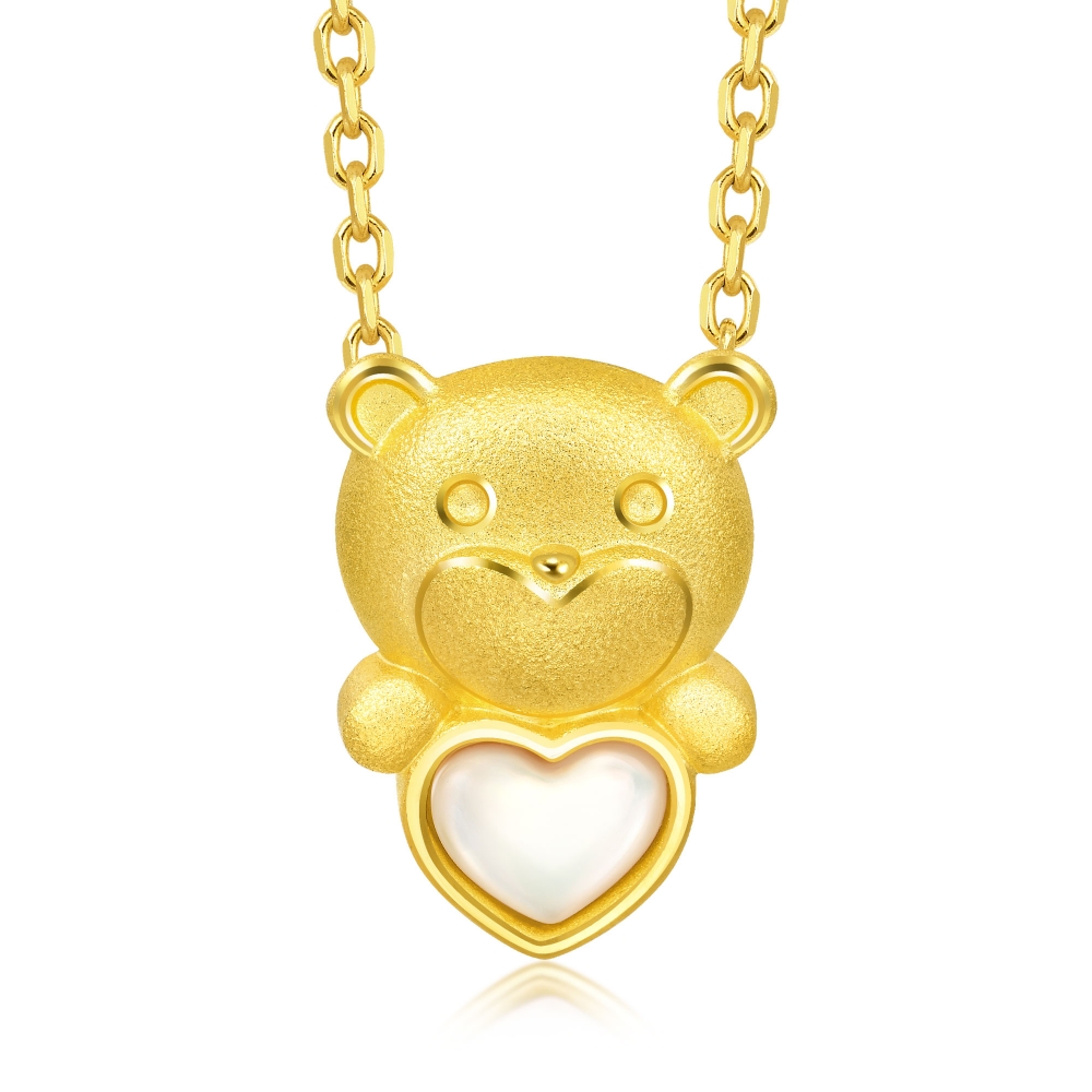 點睛品 PetChat 可愛小牛 黃金吊墜_計價黃金 歷史價格詳細信息