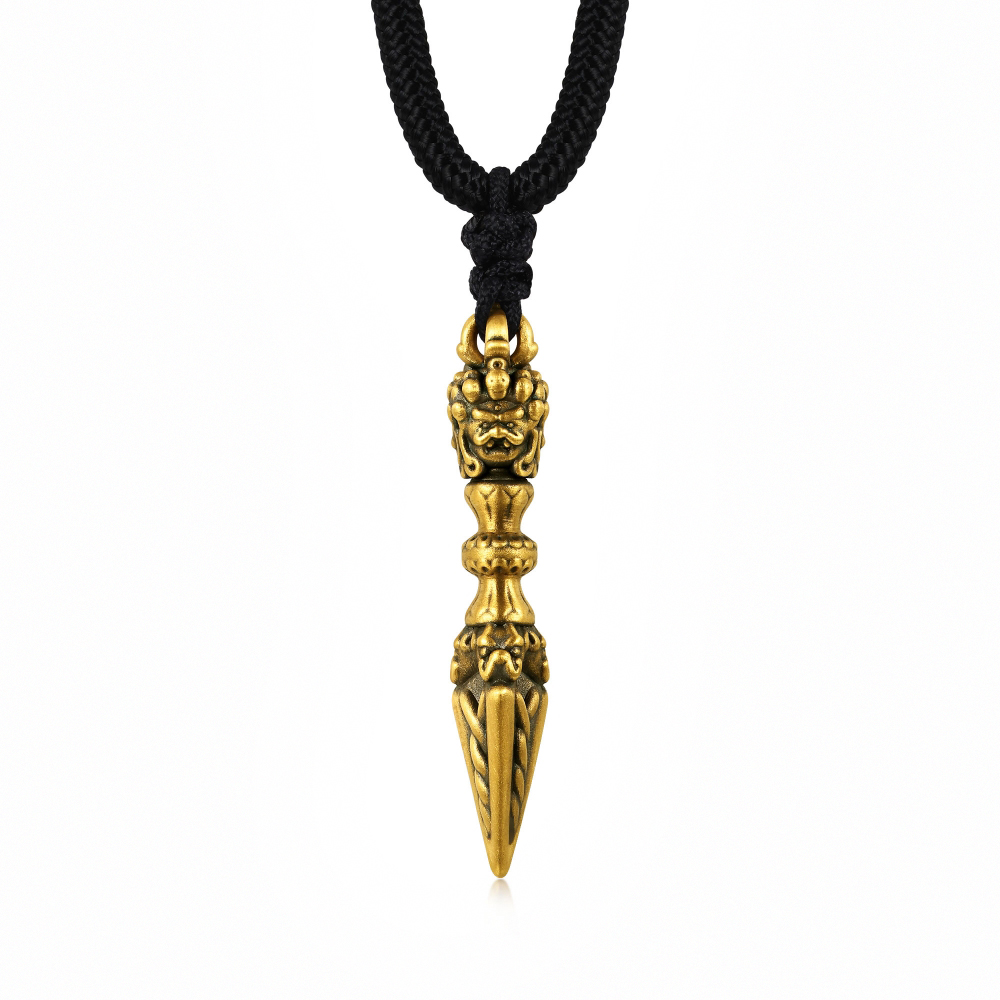 金剛杵黃金色戒指古法制作復古輕奢設計開口活口扳指男士指環潮流-哈囉好物 歷史價格詳細信息