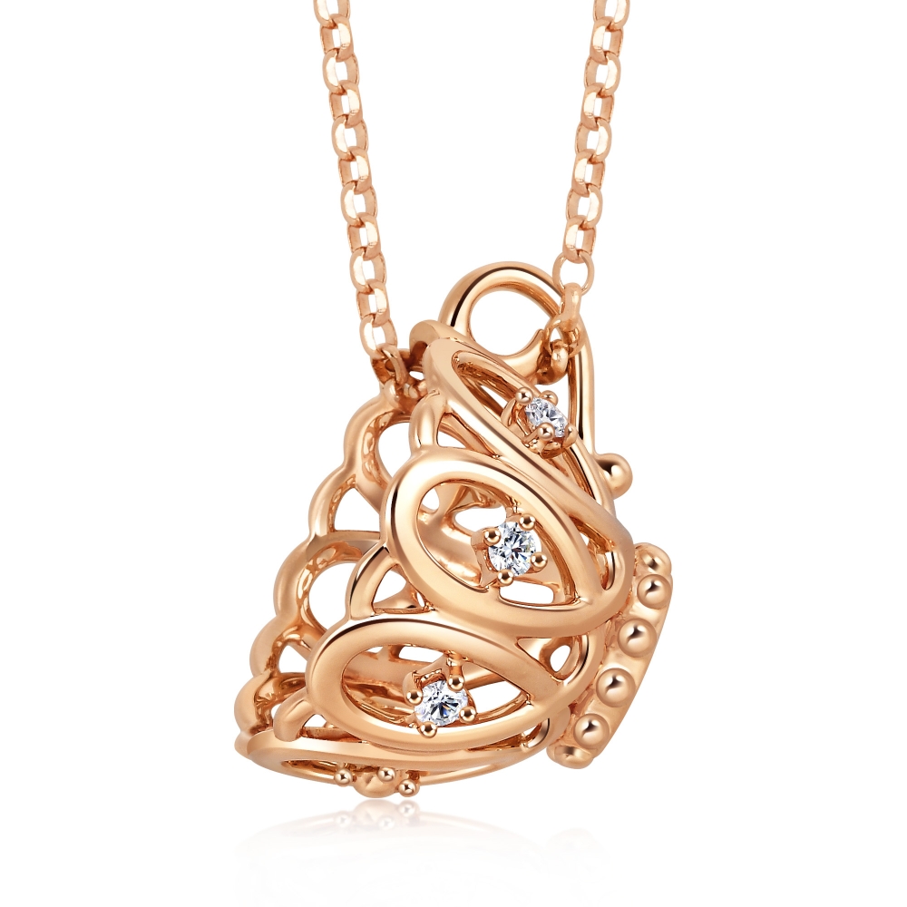 點睛品 一見傾星 18K金垂吊鑽石耳環 (一對) 歷史價格詳細信息