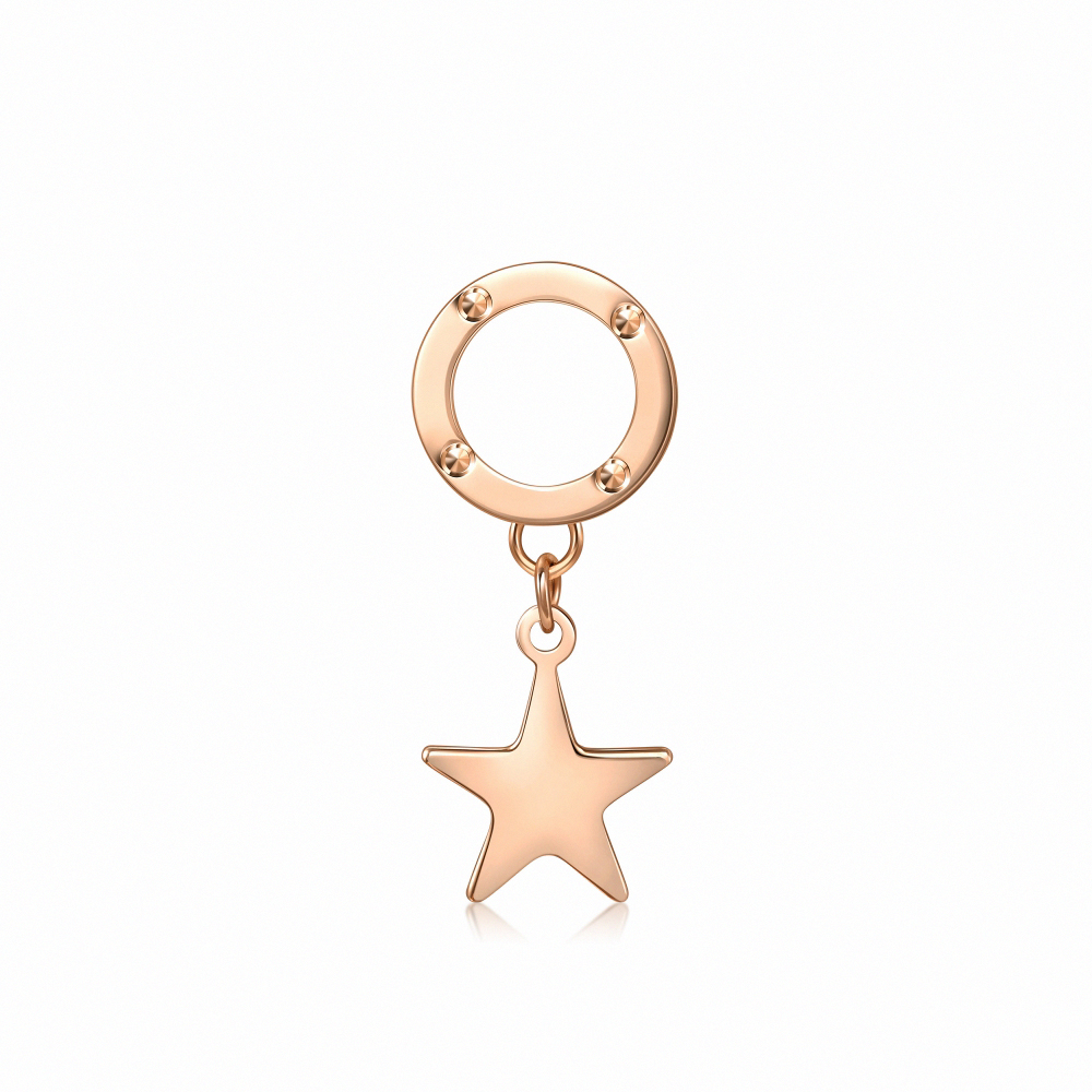 點睛品 18K 星光 18K玫瑰金耳環 歷史價格詳細信息