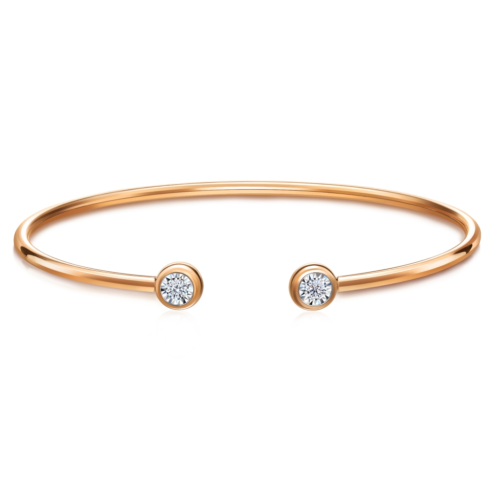 點睛品 Daily Luxe 炫幻星光 18K玫瑰金鑽石項鍊 歷史價格詳細信息