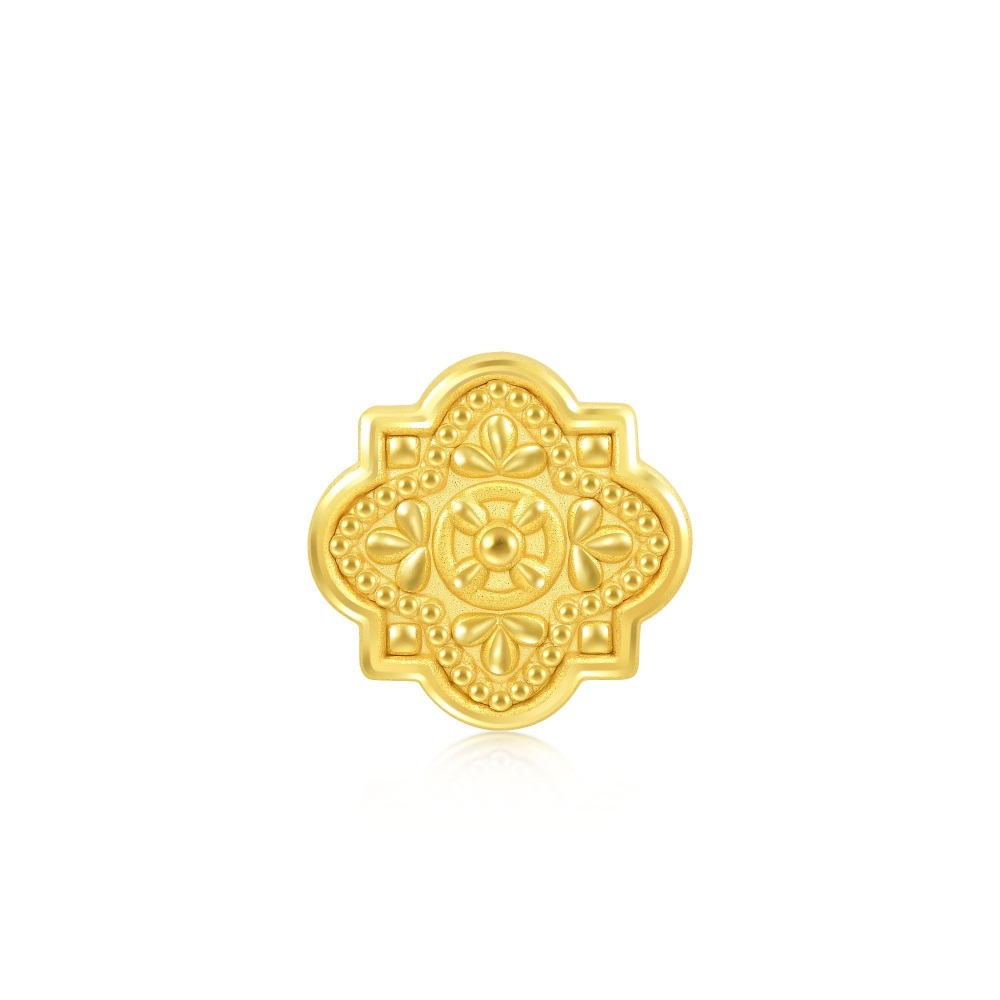 點睛品 V&A博物館系列 Mini 心型皇冠 黃金串珠 歷史價格詳細信息