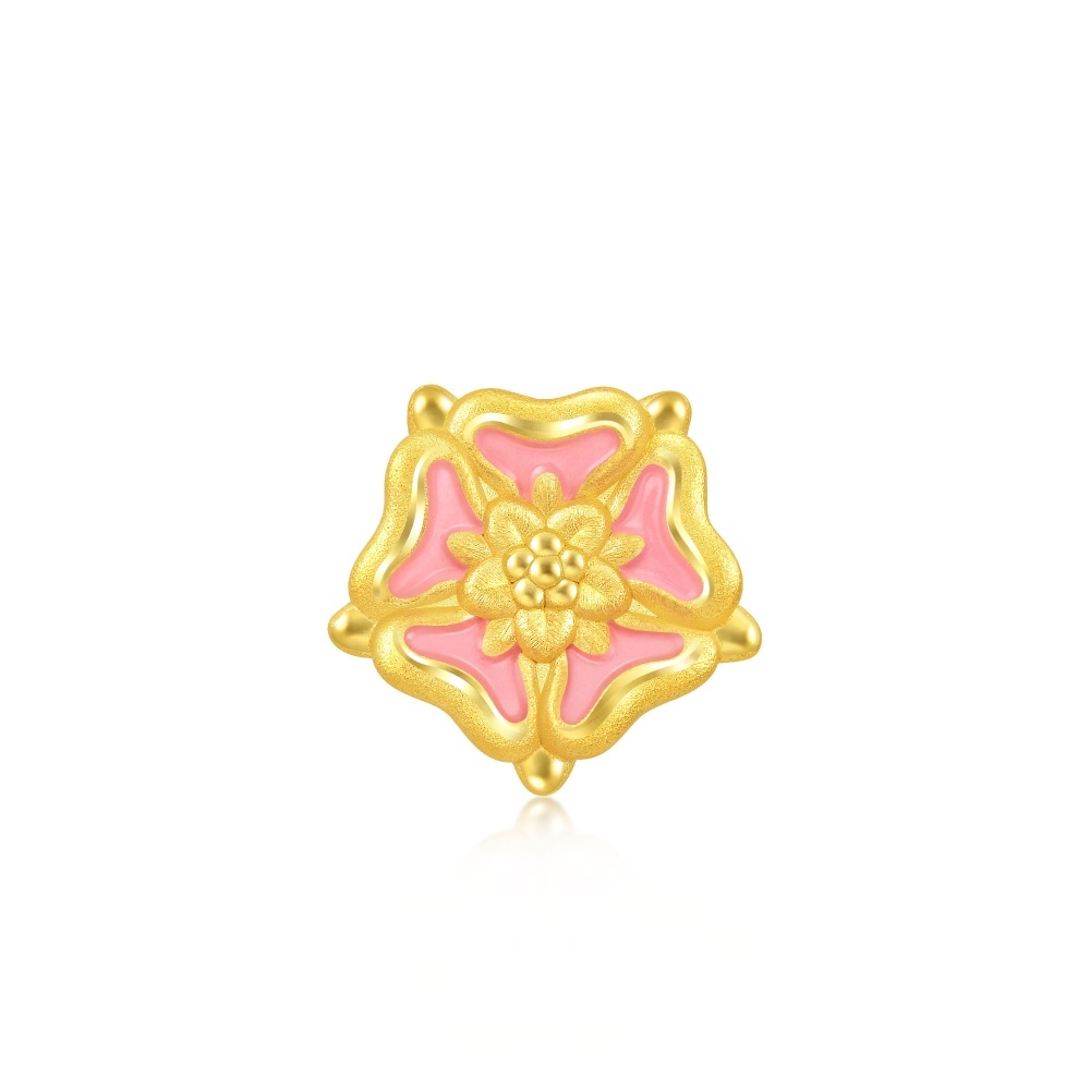 點睛品 V&A博物館系列 Mini 心型皇冠 黃金串珠 歷史價格詳細信息