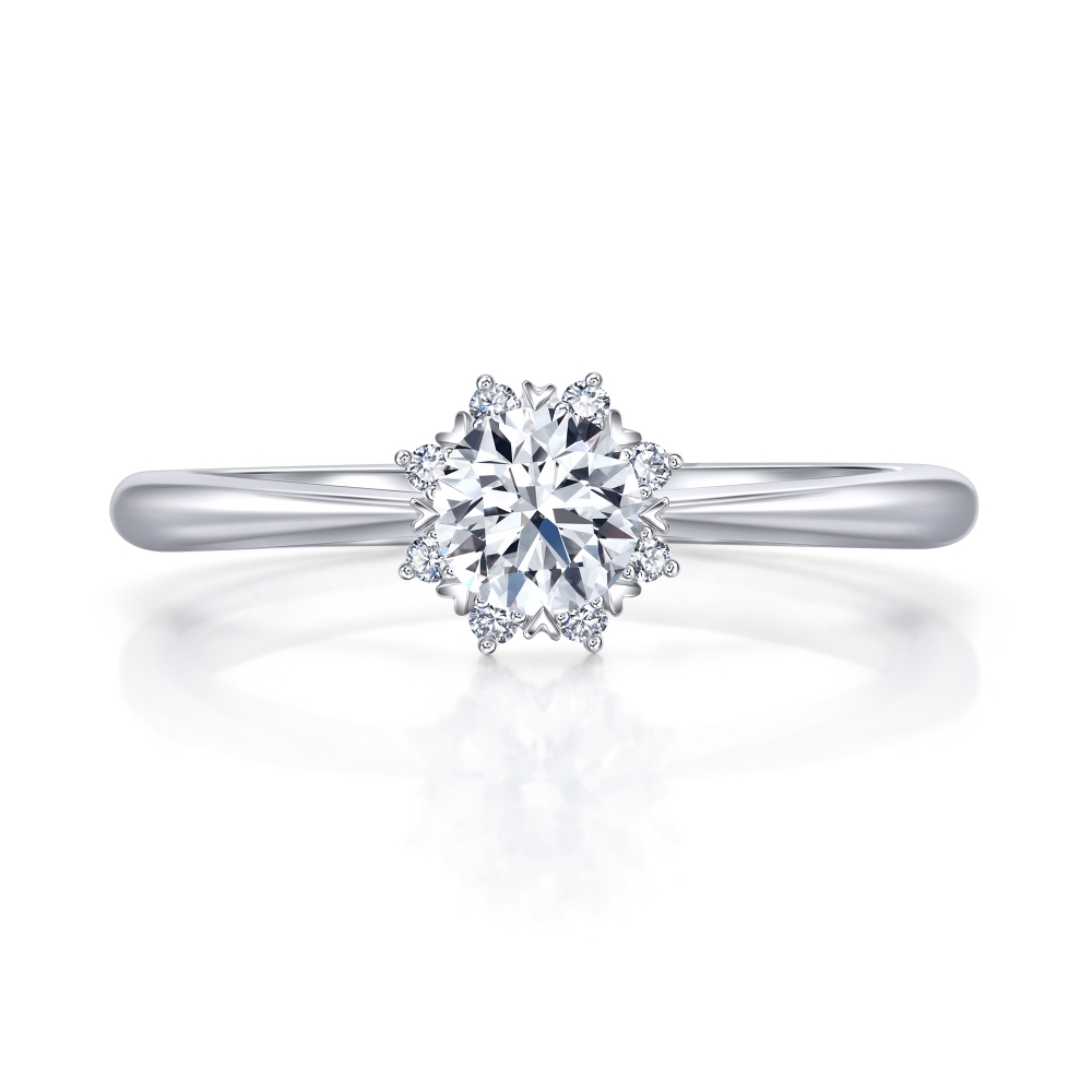 點睛品 Infini Love Diamond IGI 30分 光環 鉑金鑽石項鍊 歷史價格詳細信息