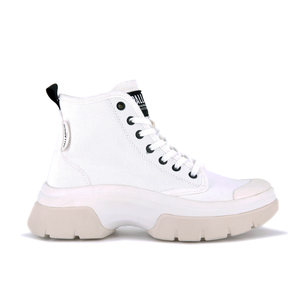 Palladium PALLAWAVE LACE IT 白黃 波浪底 拼接 厚底 女款 J1527【97998-724】 歷史價格詳細信息