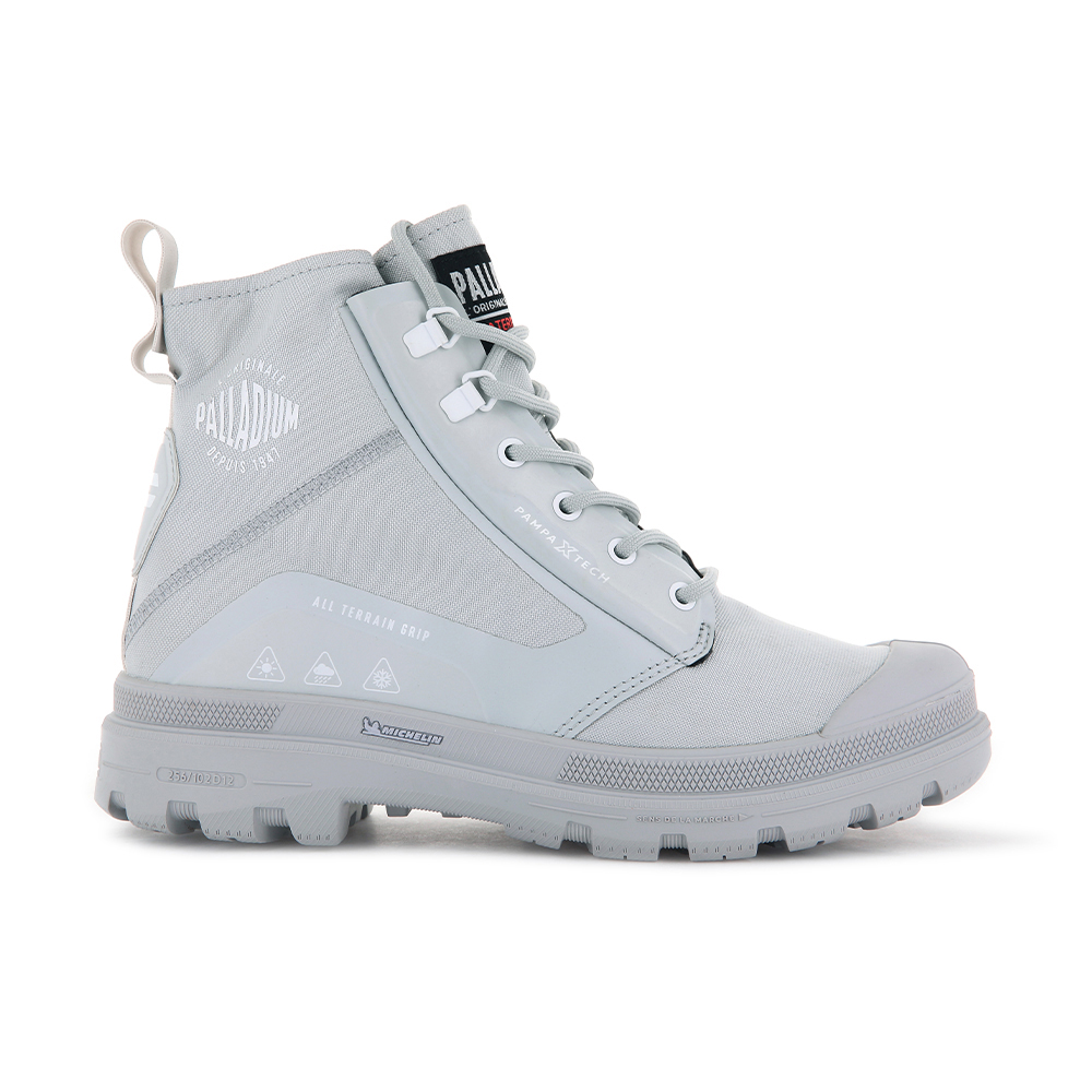 Palladium PAMPA  冰湖灰 全天候 米其林 防水 高筒靴 男女款 B3350【77040-069】 歷史價格詳細信息